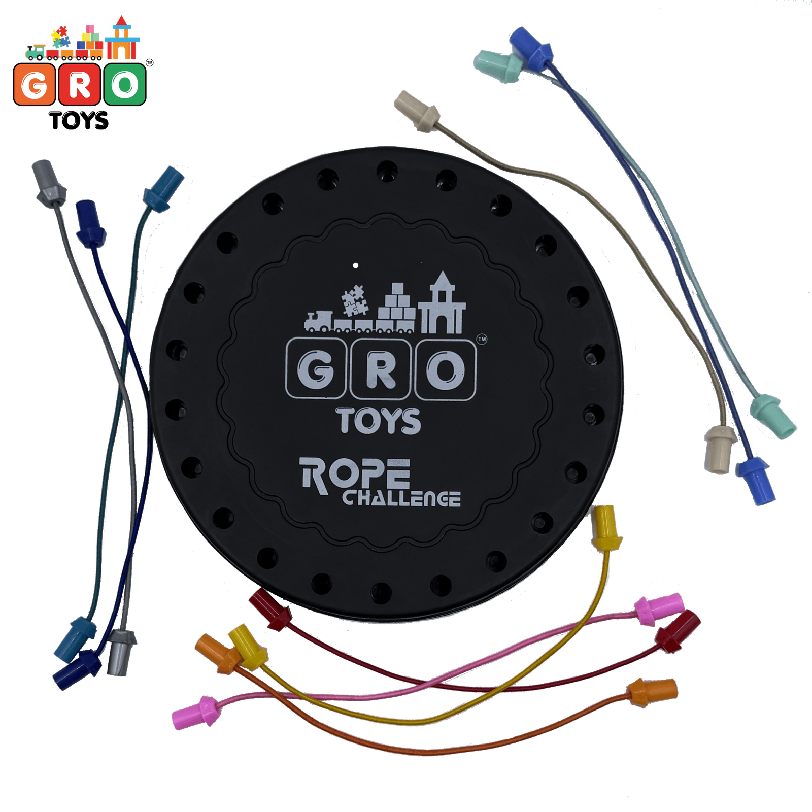 Kids Rope Logic Puzzle – Educational Brain Teaser & Thinking Game for Kindergarten